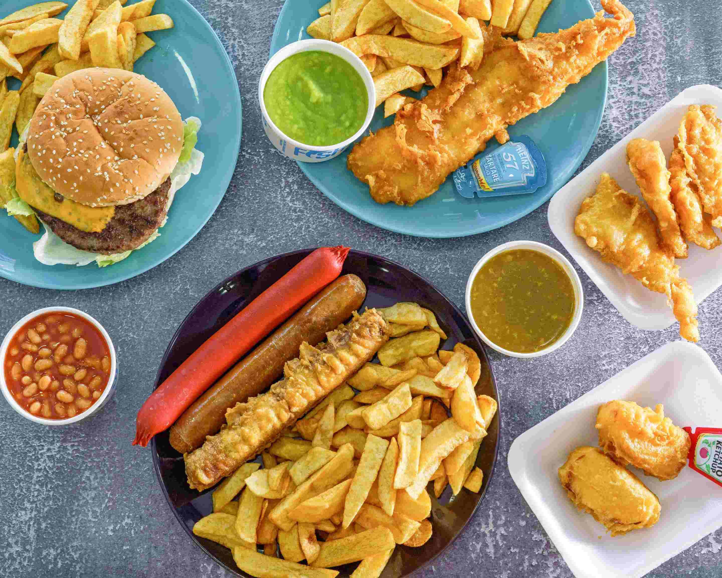 Empire Fish & Chips Menu Takeaway in Guildford Delivery Menu