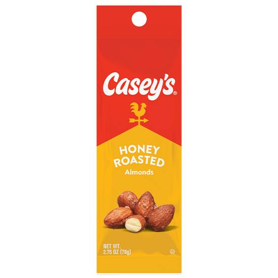 Order Casey's Honey Roasted Almonds Tube 2.75oz food online from Casey's store, Ramsey on bringmethat.com