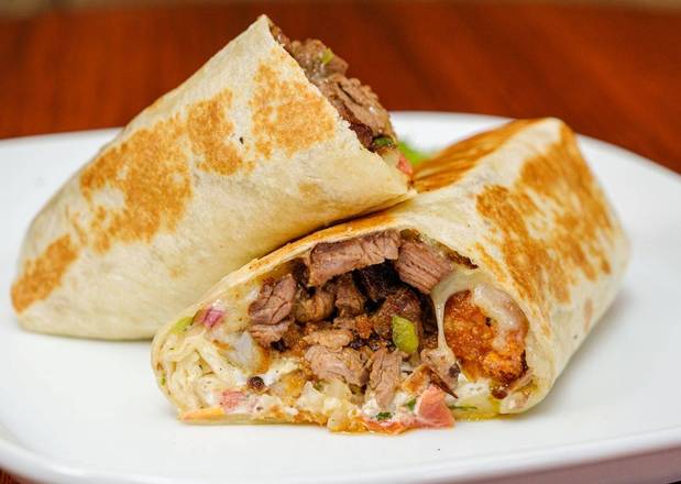 Order Traditional California Burrito Plate food online from It A Wrap store, Thousand Palms on bringmethat.com