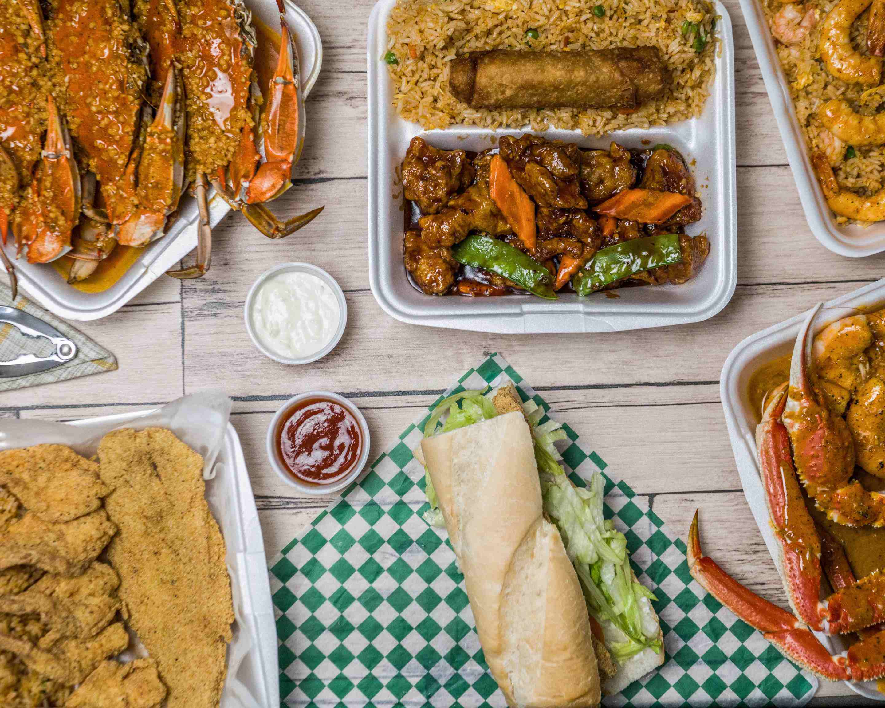 Bayou City Seafood And Pasta Houston - fzl971q
