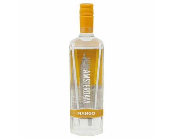 Order New Amsterdam Mango, 750mL (35.0% ABV) food online from Woodbury Wine & Spirits store, ORLANDO on bringmethat.com