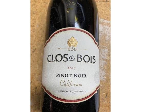 Order clos du bois pinot noir 750ml food online from Princess Liquors store, Port Saint Lucie on bringmethat.com