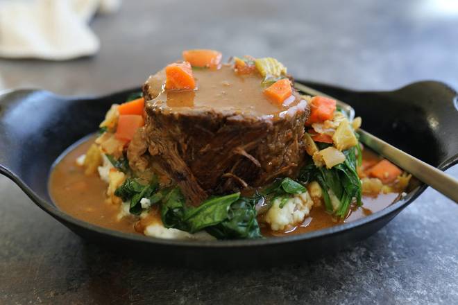 Order Campfire Pot Roast food online from Lazy Dog Restaurant & Bar store, Boca Raton on bringmethat.com