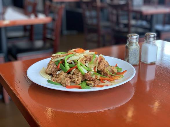 Order Spicy Pork Short Ribs food online from Beyond The Wok store, Auburn on bringmethat.com