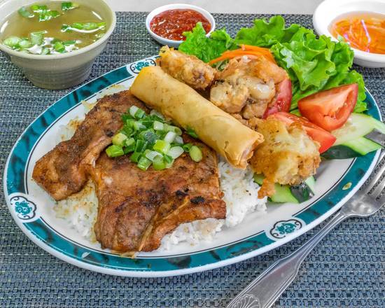 Order 55. Combo Plate food online from Pho Ty Ii store, Hayward on bringmethat.com