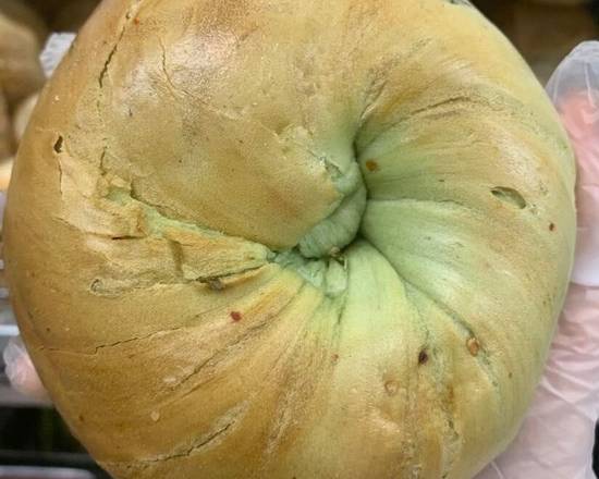 Order Jalapeno Cheddar Bagel food online from Liberty Bagels store, Queens on bringmethat.com
