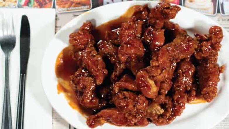 Order Henny Boneless Wings (5) food online from Dallas BBQ store, Jamaica on bringmethat.com