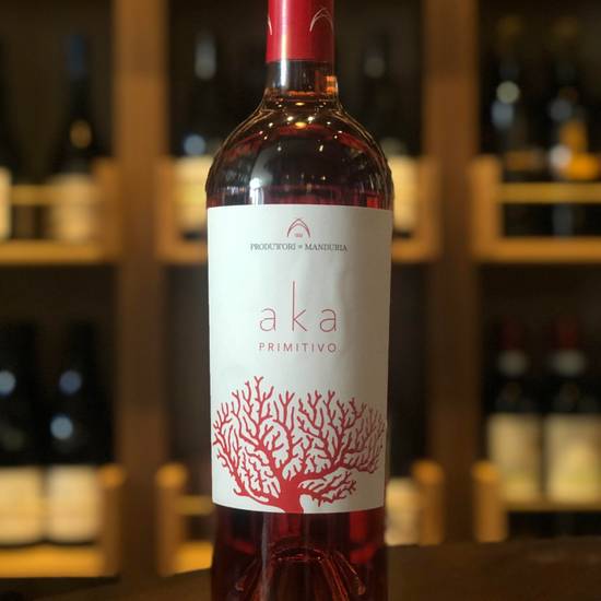 Order 2018 Produttori di Manduria "Aka" Primitivo Rosato food online from Resolute Wine Shop store, San Francisco on bringmethat.com
