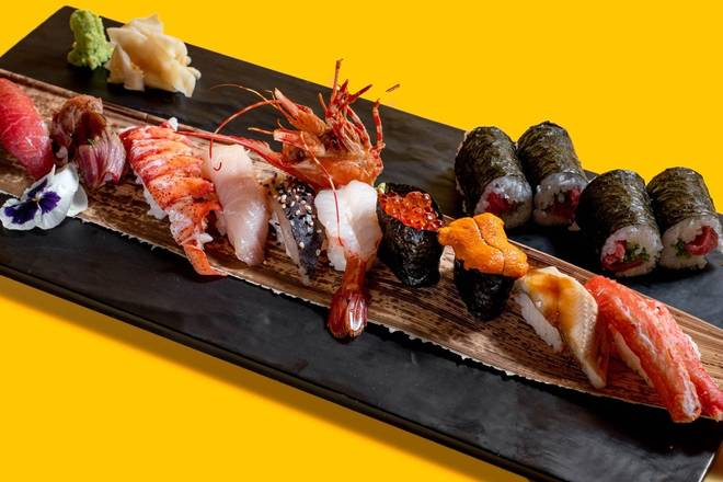Order PREMIUM SUSHI ASSORTMENT food online from Moshi Moshi store, Miami on bringmethat.com