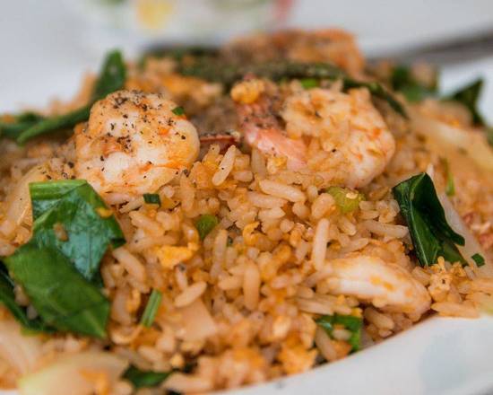 Order Shrimp Fried Rice food online from Tikka Island store, San Antonio on bringmethat.com