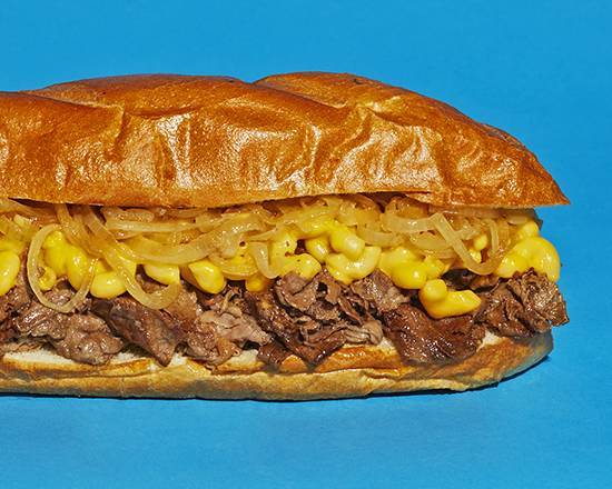 Order Mac N Cheesesteak food online from Juicy Cheesesteaks store, Clearwater on bringmethat.com