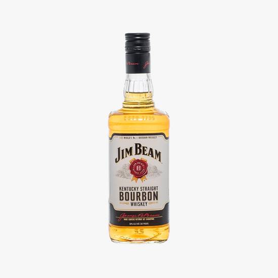 Order Jim Beam 750ML 40% ABV  food online from Princess Liquors store, Port Saint Lucie on bringmethat.com