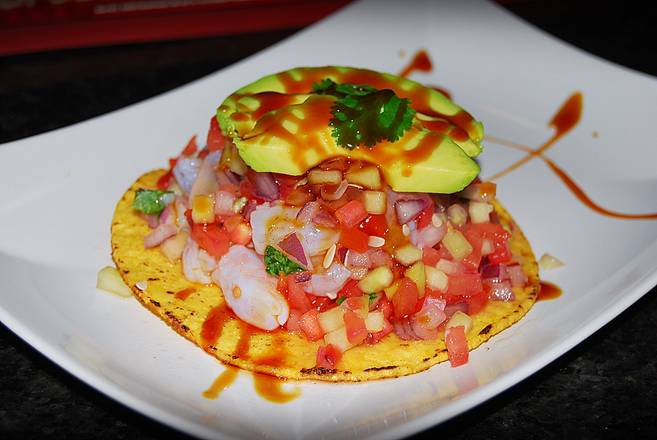 Order Ceviche Tostada food online from Sushinos store, Denver on bringmethat.com