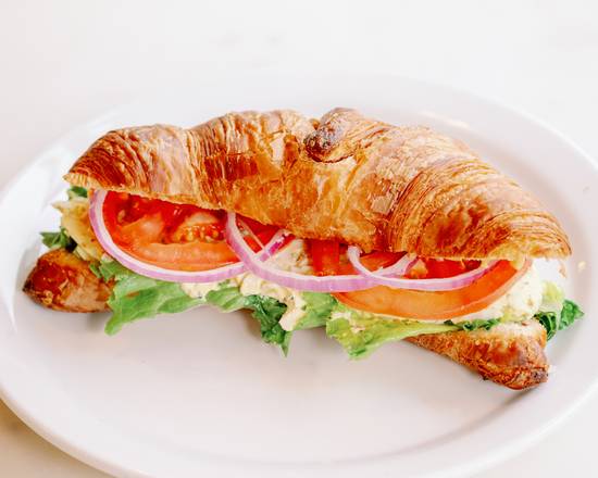 Order Egg Salad Croissant Sandwich food online from Belle Pastry store, Bellevue on bringmethat.com