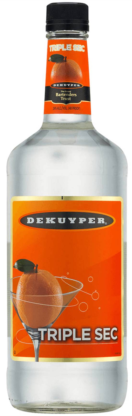 Order DEKUYPER TRIPLE SEC 30 1L food online from Liquor Depot store, Glenn Heights on bringmethat.com