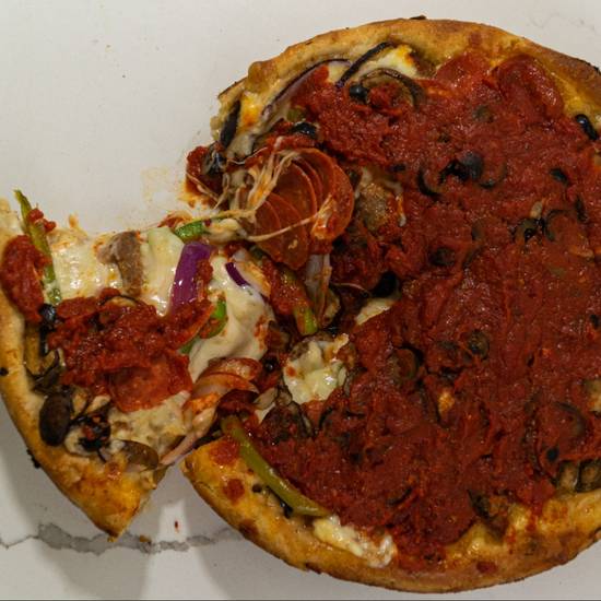 Order Supreme Pie food online from Deep & Juicy Pizza store, Los Angeles on bringmethat.com