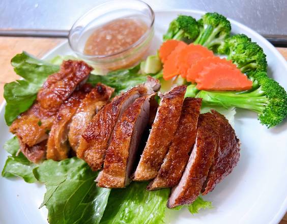 Order Duck Garlic food online from Jai Dee Restaurant store, New York on bringmethat.com
