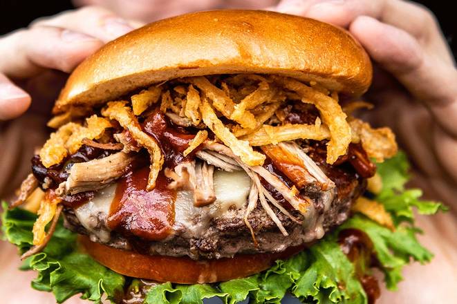 Order Smokehouse Burger* food online from #204 Bad Daddy Burger Bar store, Greenwood Village on bringmethat.com