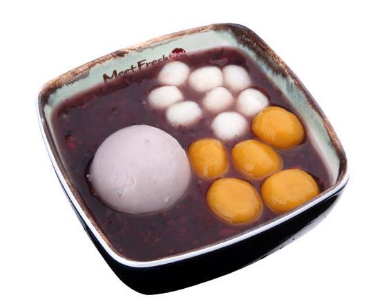 Order Cold Purple Rice Soup Signature (Toppings can be added but not substituted and Fixed Sugar) food online from Meet Fresh store, San Mateo on bringmethat.com
