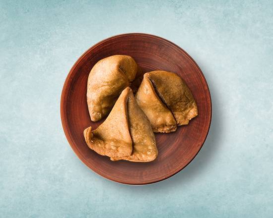 Order Vegetarian Samosa (2) food online from Veggie Mania store, Charlotte on bringmethat.com