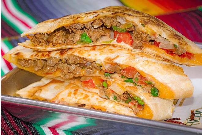 Order Quesadillas food online from Los Chapos Tacos store, Tampa on bringmethat.com