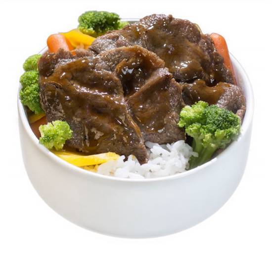 Order Teriyaki Beef Bowl food online from L&L Hawaiian Bbq store, San Diego on bringmethat.com
