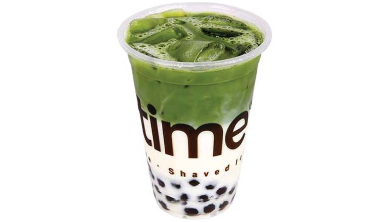 Order Matcha Milk Tea food online from Boba Time store, Los Angeles on bringmethat.com