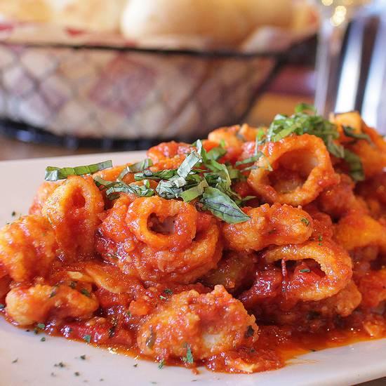 Order Calamari Arrabbiata food online from Mama Theresa's store, Westbury on bringmethat.com