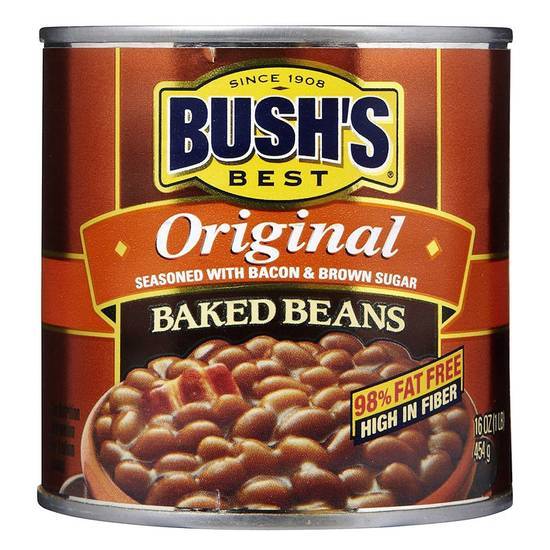 Order Bush's Original Baked Beans 16oz food online from Everyday Needs by Gopuff store, Tampa on bringmethat.com