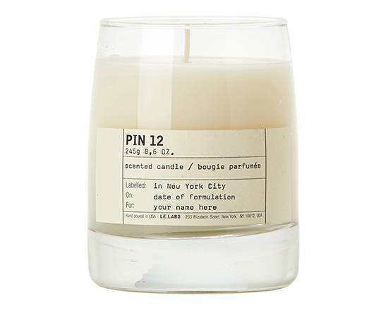 Order Pin 12 Classic Candle food online from Le Labo store, Berkeley on bringmethat.com