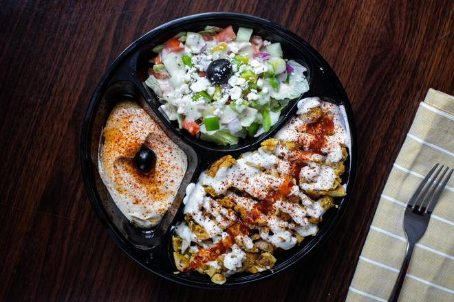 Order Chicken Plate food online from Austin Habibi store, Austin on bringmethat.com