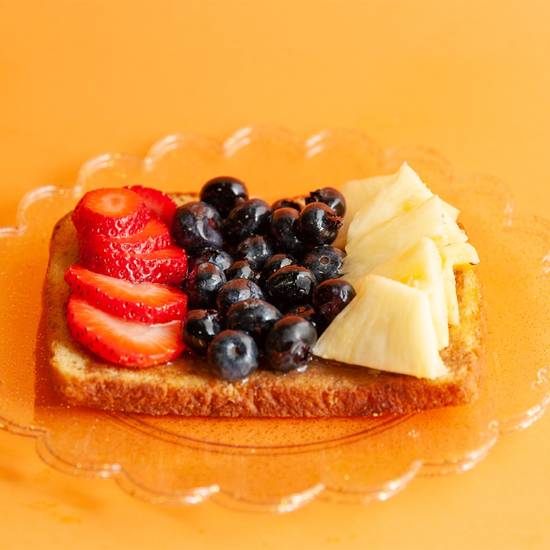 Order Loaded Breakfast Toast  food online from Healthy Habits Nutrition store, Florissant on bringmethat.com
