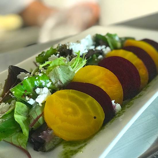 Order Beets & Goat Cheese Salad food online from K-ZO Restaurant store, Culver City on bringmethat.com