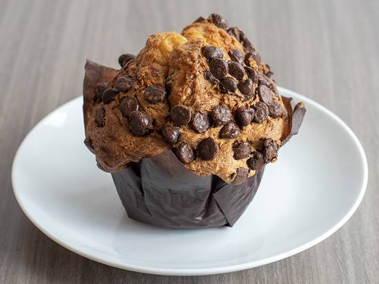 Order Jumbo Chocolate Chip Muffin food online from The Original Brooklyn Water Bagel store, Winter Park on bringmethat.com
