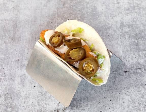 Order Classic Fried Fish Taco food online from Tin Lizzy Cantina store, Tallahassee on bringmethat.com