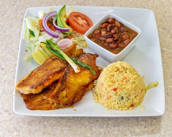 Order Filete De Pescado Asado food online from El Tejano Restaurant store, Lynn on bringmethat.com