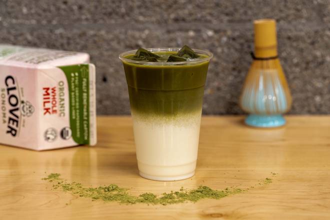 Order Matcha Milk Tea 抹茶奶茶 food online from One Plus store, Berkeley on bringmethat.com
