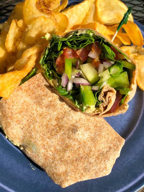 Order Veggie Wrap food online from Dilworth Neighborhood Grille store, Charlotte on bringmethat.com