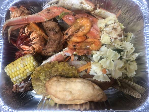 Order Crab Legs /Lobster Tail / Fish Combo food online from Inn At The Border store, Mount Vernon on bringmethat.com