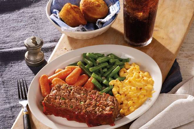 Order Meatloaf food online from Cracker Barrel Old Country Store store, Somerset on bringmethat.com