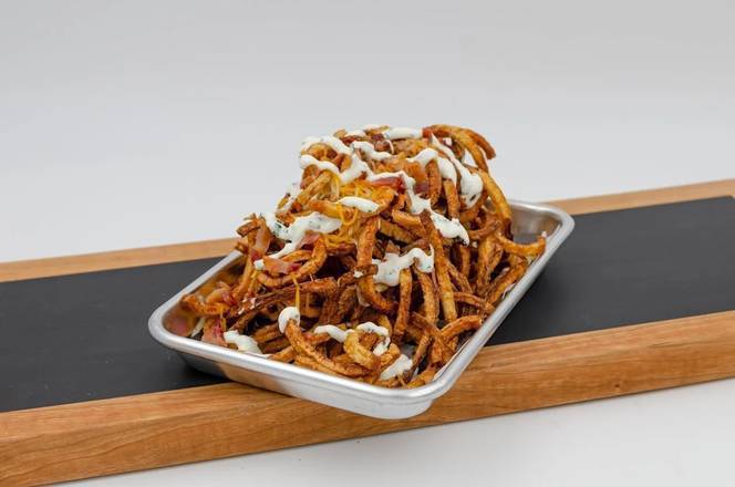 Order Loaded Curly Fries food online from Wing Master store, San Antonio on bringmethat.com