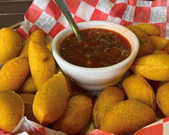 Order 30 Party Empanaditas food online from La Perrada Colombiana store, Tampa on bringmethat.com