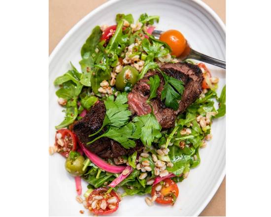 Order Studio Plate w/ Hanger Steak food online from Osteria La Buca store, Los Angeles on bringmethat.com