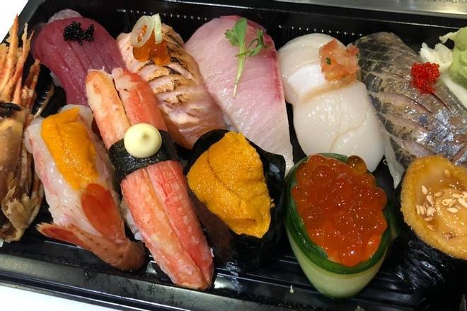 Order Nigiri Grand (Assortment of 10 pcs.) food online from Hokkaido store, Winter Springs on bringmethat.com
