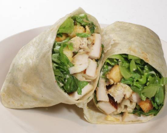 Order Chicken Caesar Wrap food online from Koko's Mediterranean Grille store, Chicago on bringmethat.com