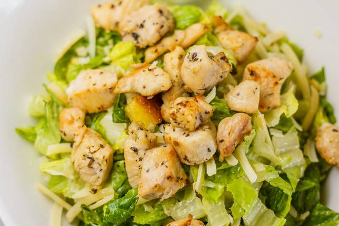 Order Caesar Salad with Roasted Chicken food online from Bonjour store, Miami on bringmethat.com