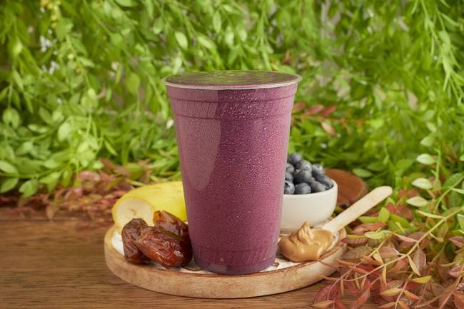Order PB&J Smoothie food online from Roots Juice Bar store, Miami on bringmethat.com