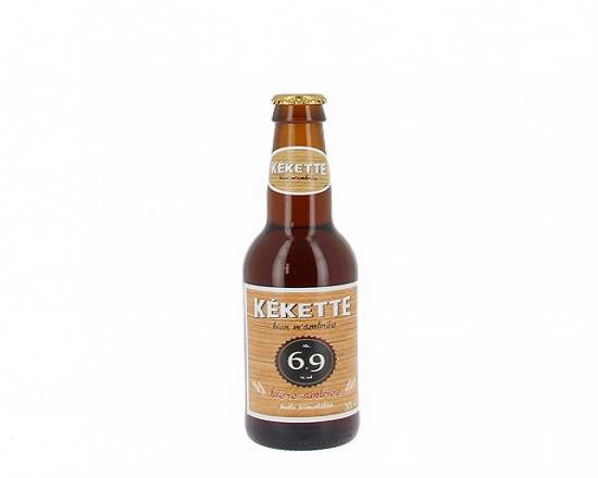 Bière Kekette ambrée 6°9 33 cl