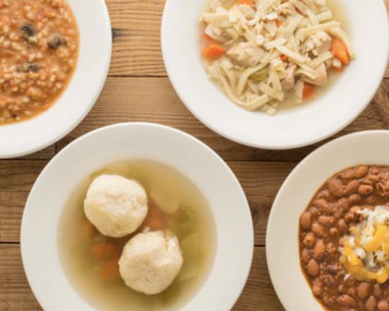 Order Cup of Vegetable Soup food online from Miracle Mile Delicatessen store, Phoenix on bringmethat.com