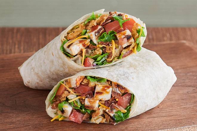 Order BBQ Chicken Ranch Wrap food online from Farmer Boys store, Santa Ana on bringmethat.com